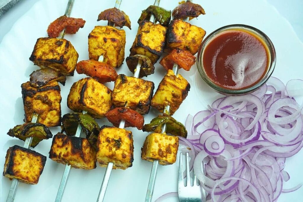 BBQ Grilled Paneer Tikka