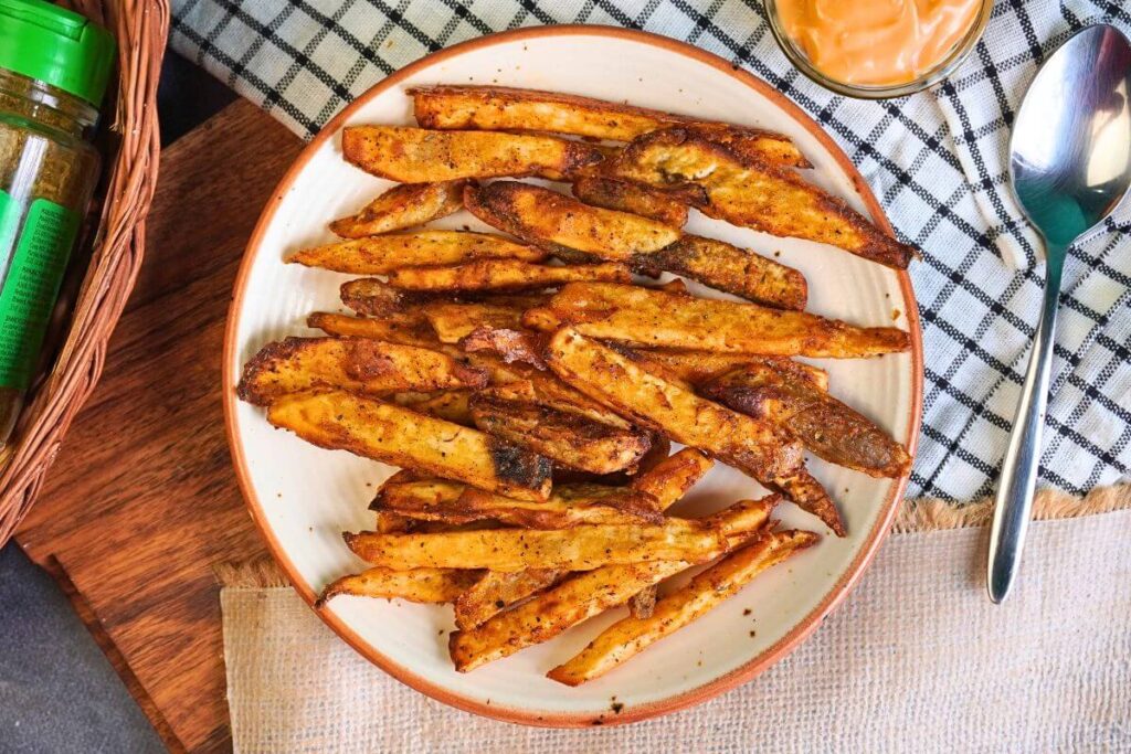 air fryer sweet potato french fries