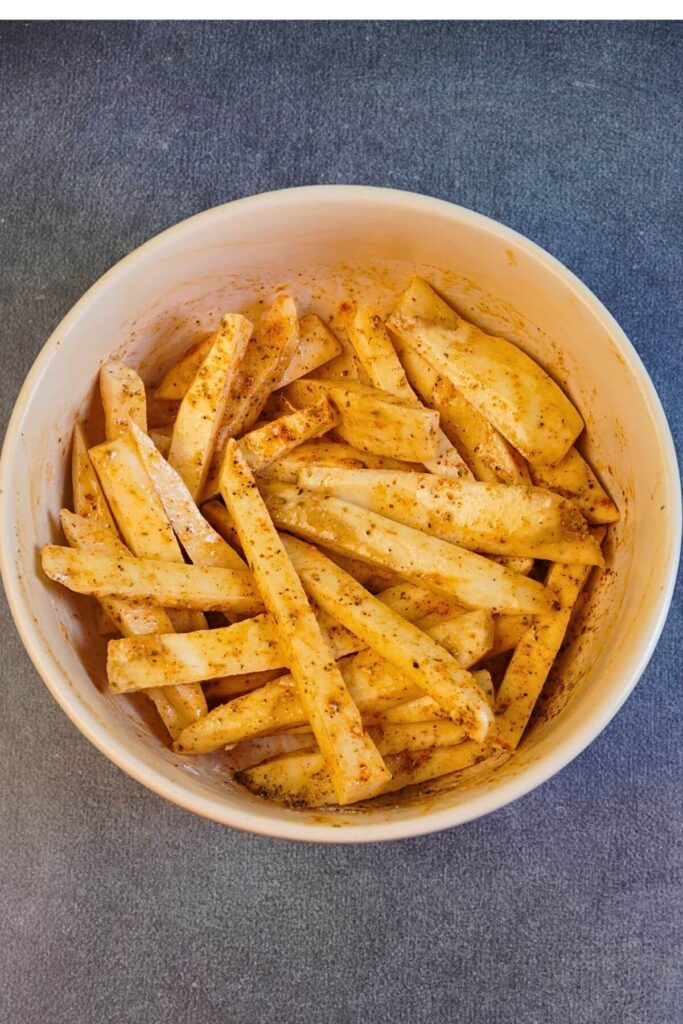 air fryer sweet potato french fries spices mix