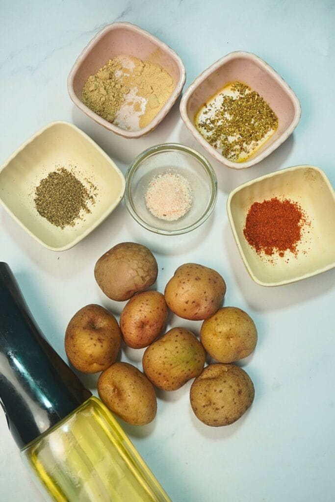 baby potatoes in air fryer ingredients