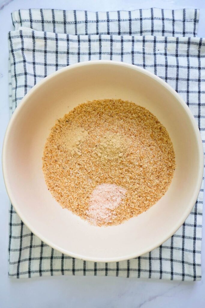 ring onion in airfryer add all spices