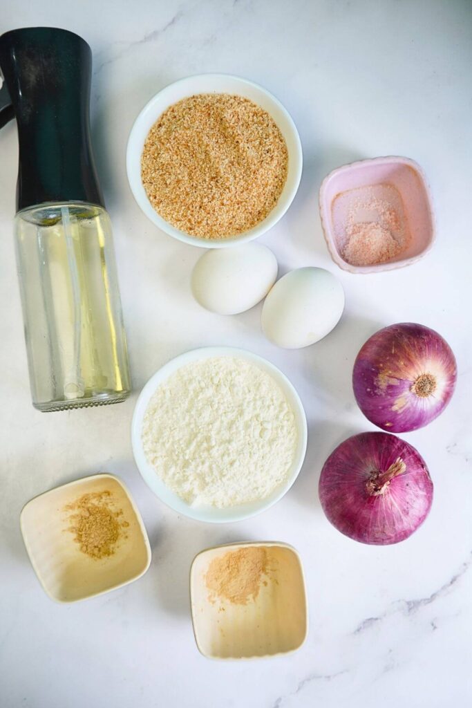 ring onion in airfryer ingredients