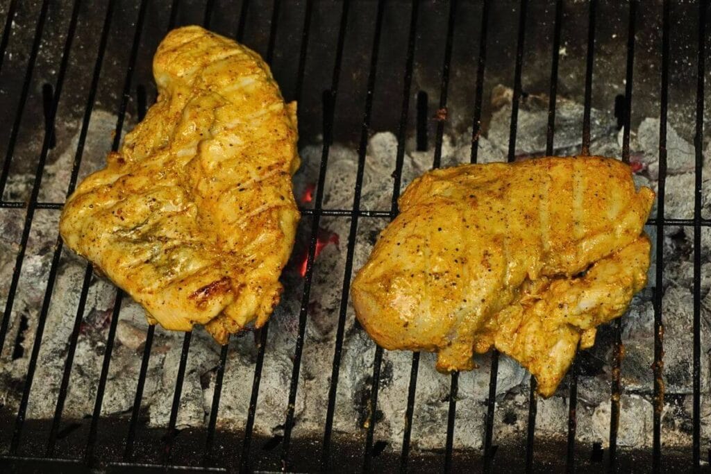 chicken breast grilling