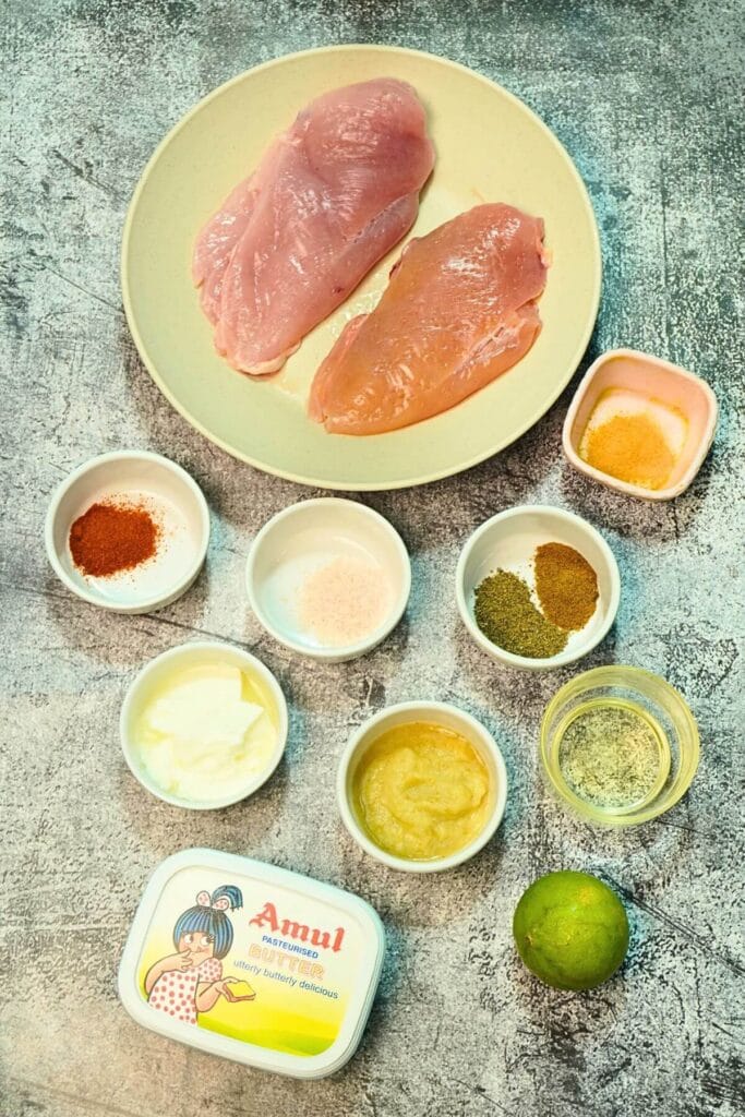 chicken breast grilling ingredients