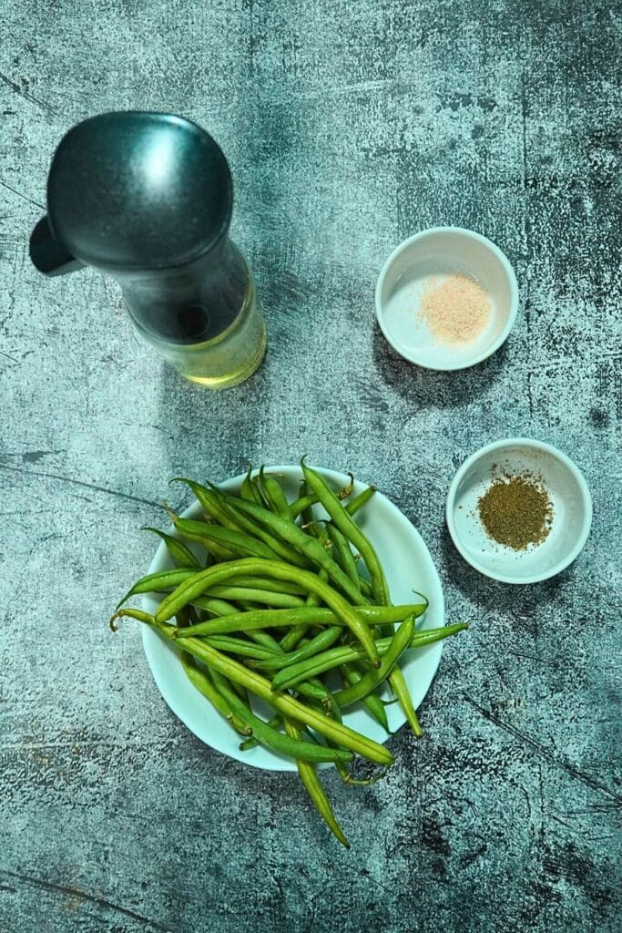 roasted green beans in air fryer ingredients
