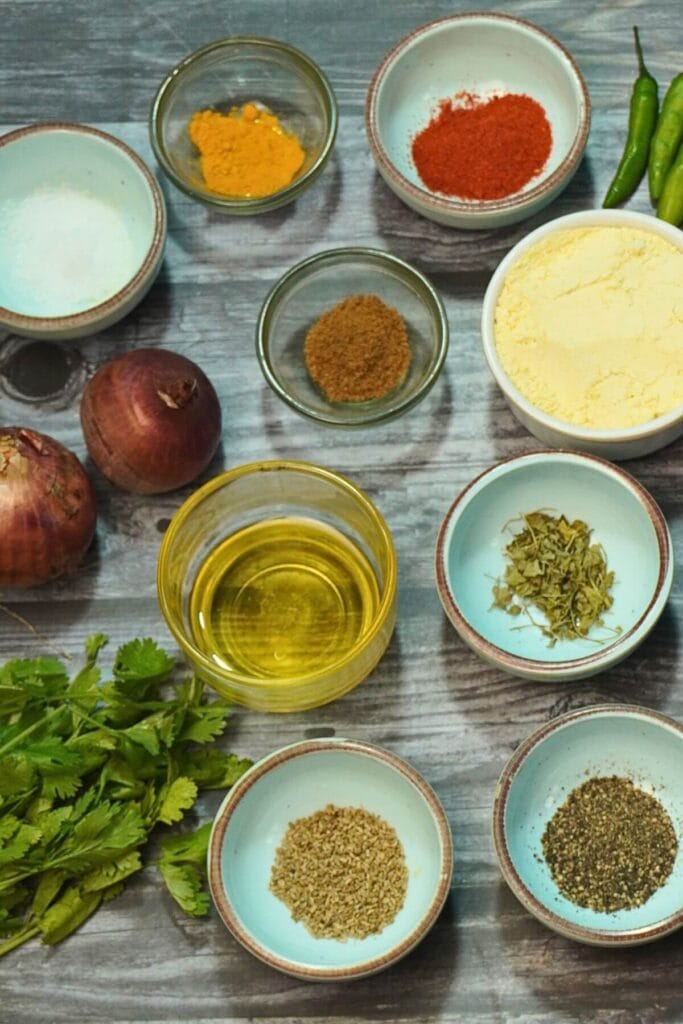 pakoda in airfryer ingredients