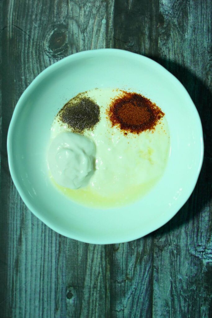 bbq mayo deep sauces add ingredients