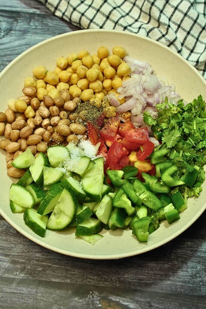 high protien salad add salad