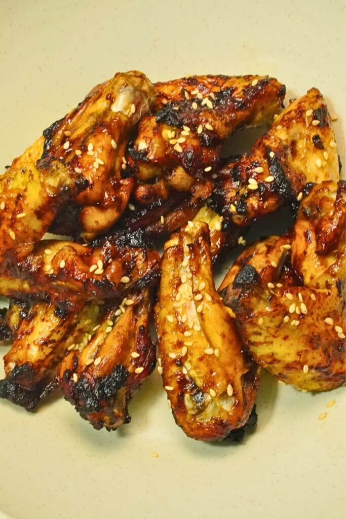 Air Fryer Chicken Wings with Oyster Sauce final