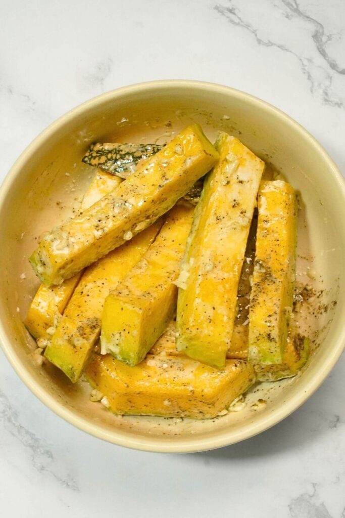Garlic Air Fryer Roasted Pumpkin mix