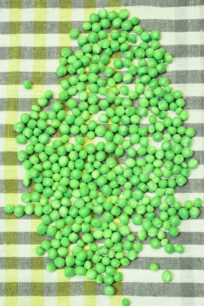 airfryer roasted peas recipe ingredients soak